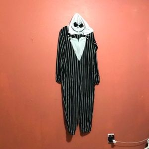 Jack skellington union suit
